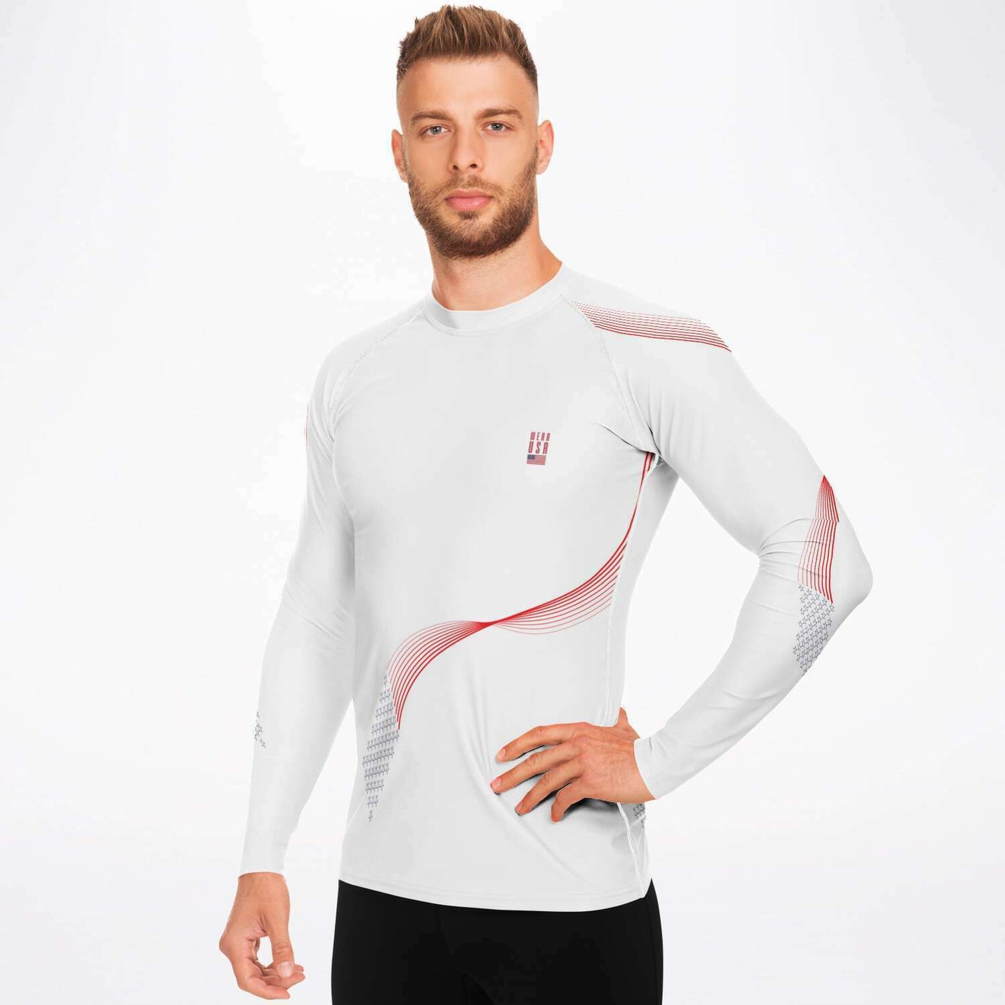 FLAG Rashguard Lines Men