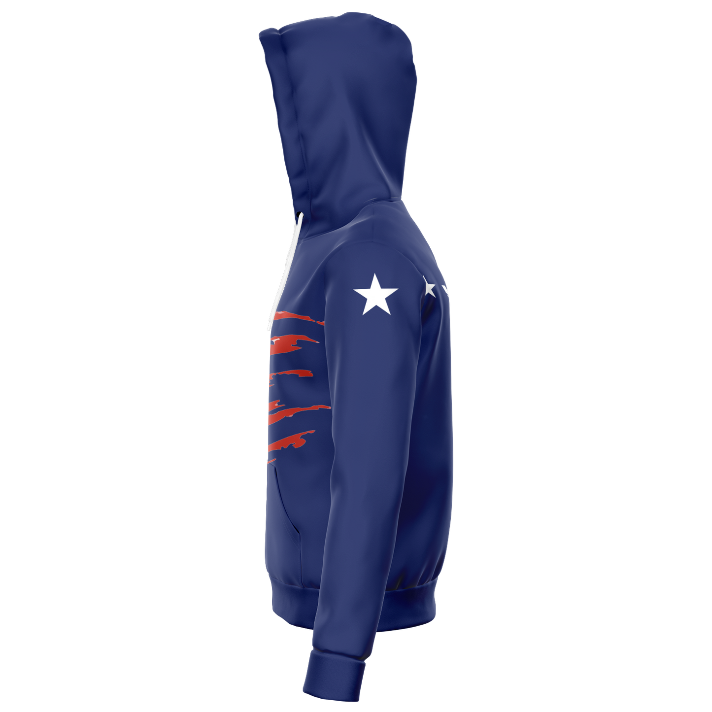 WEAR USA Zip-up Flag Hoodie