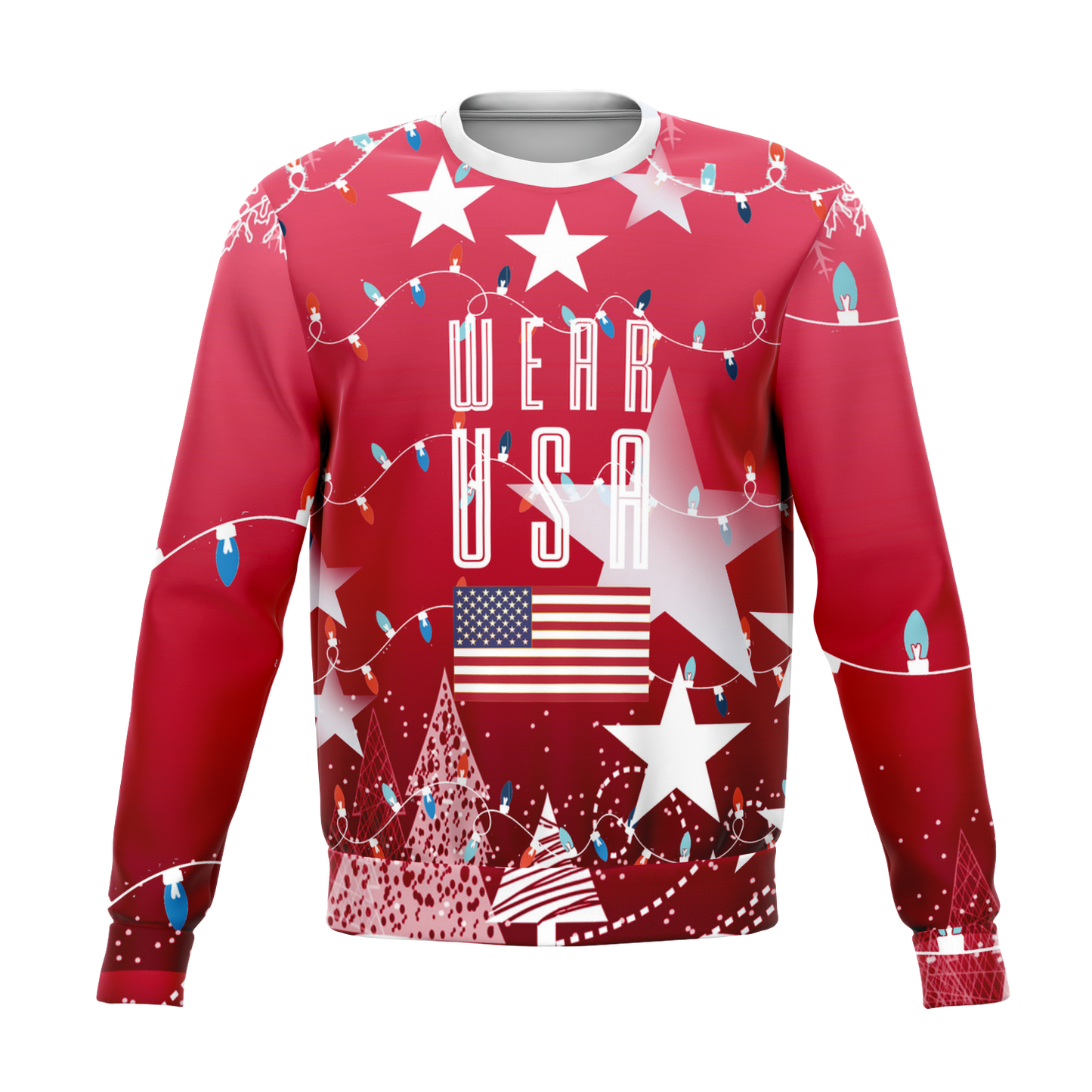 WEAR USA XMAS RED