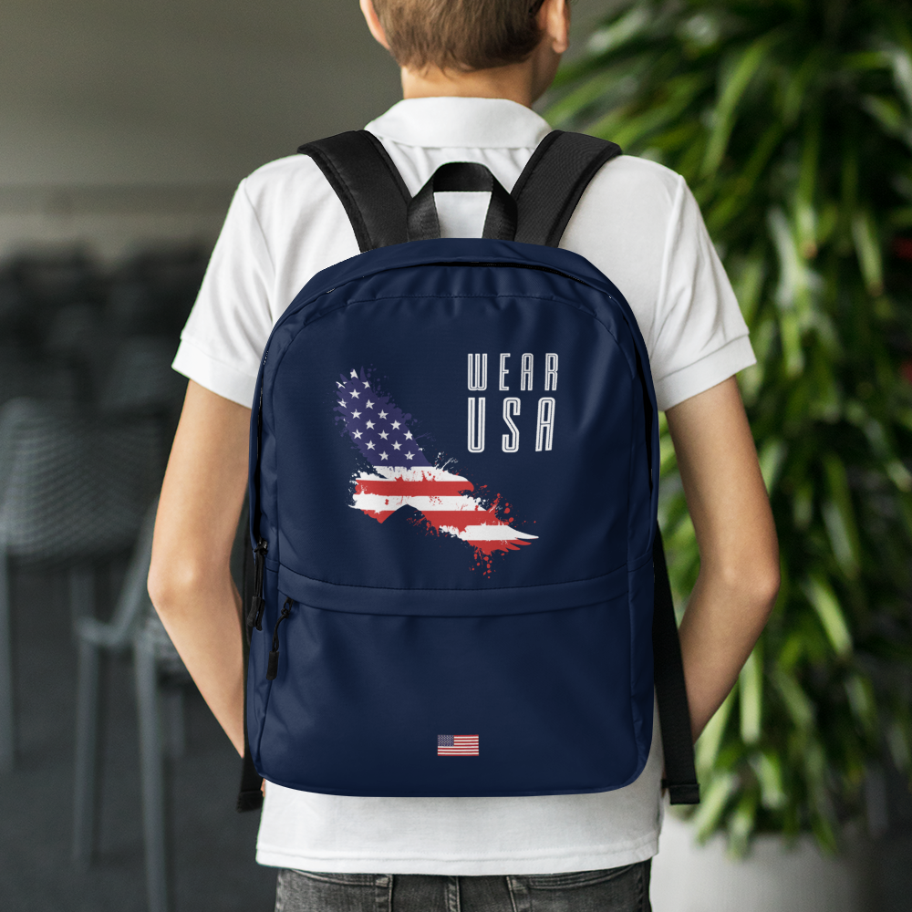 WEAR USA Blue Backpack