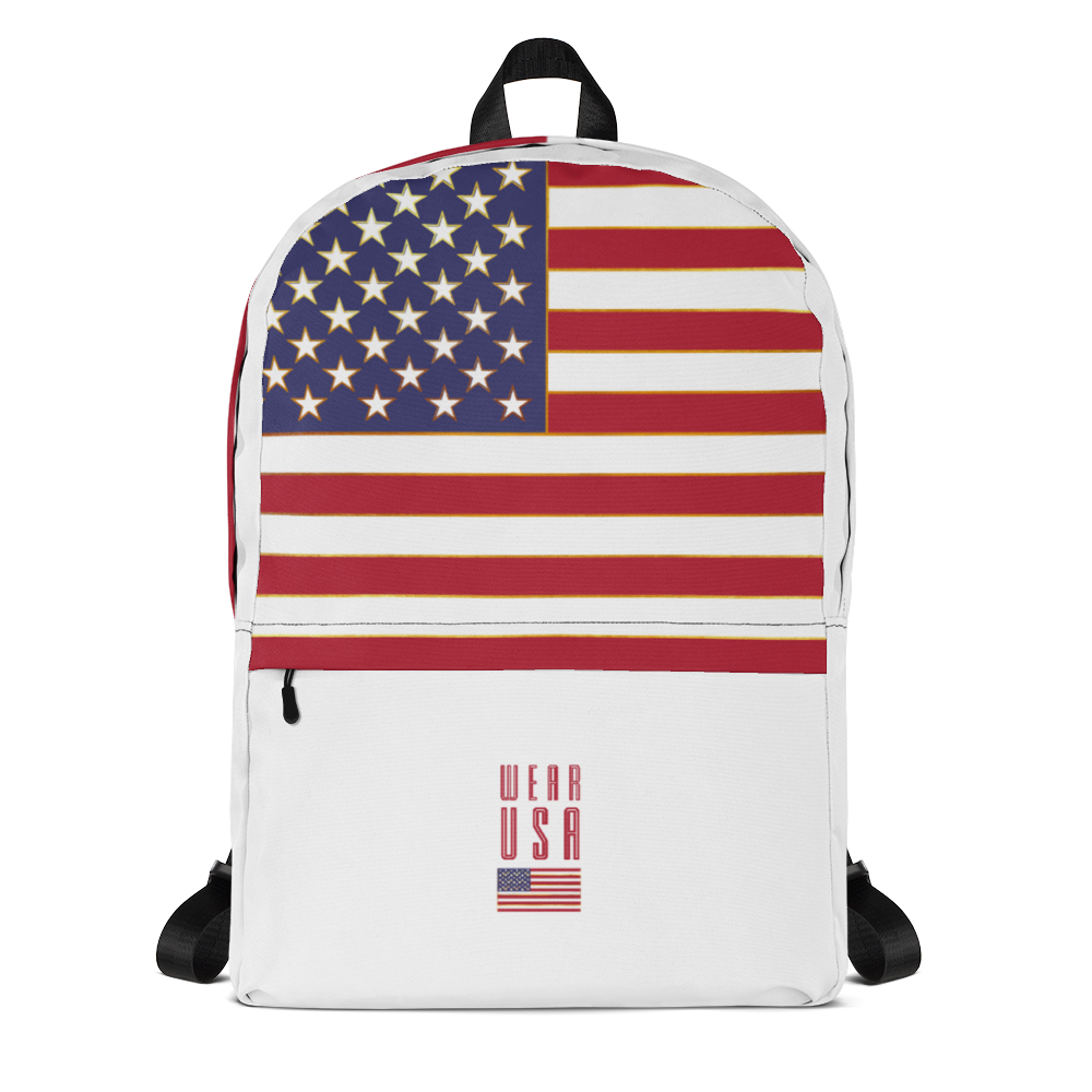 WEAR USA White Backpack