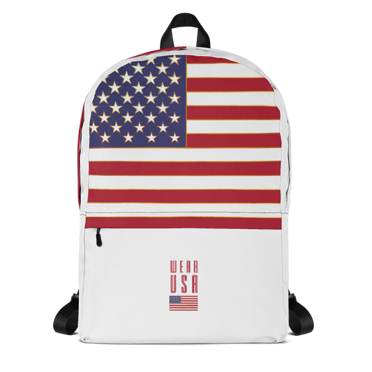 WEAR USA White Backpack