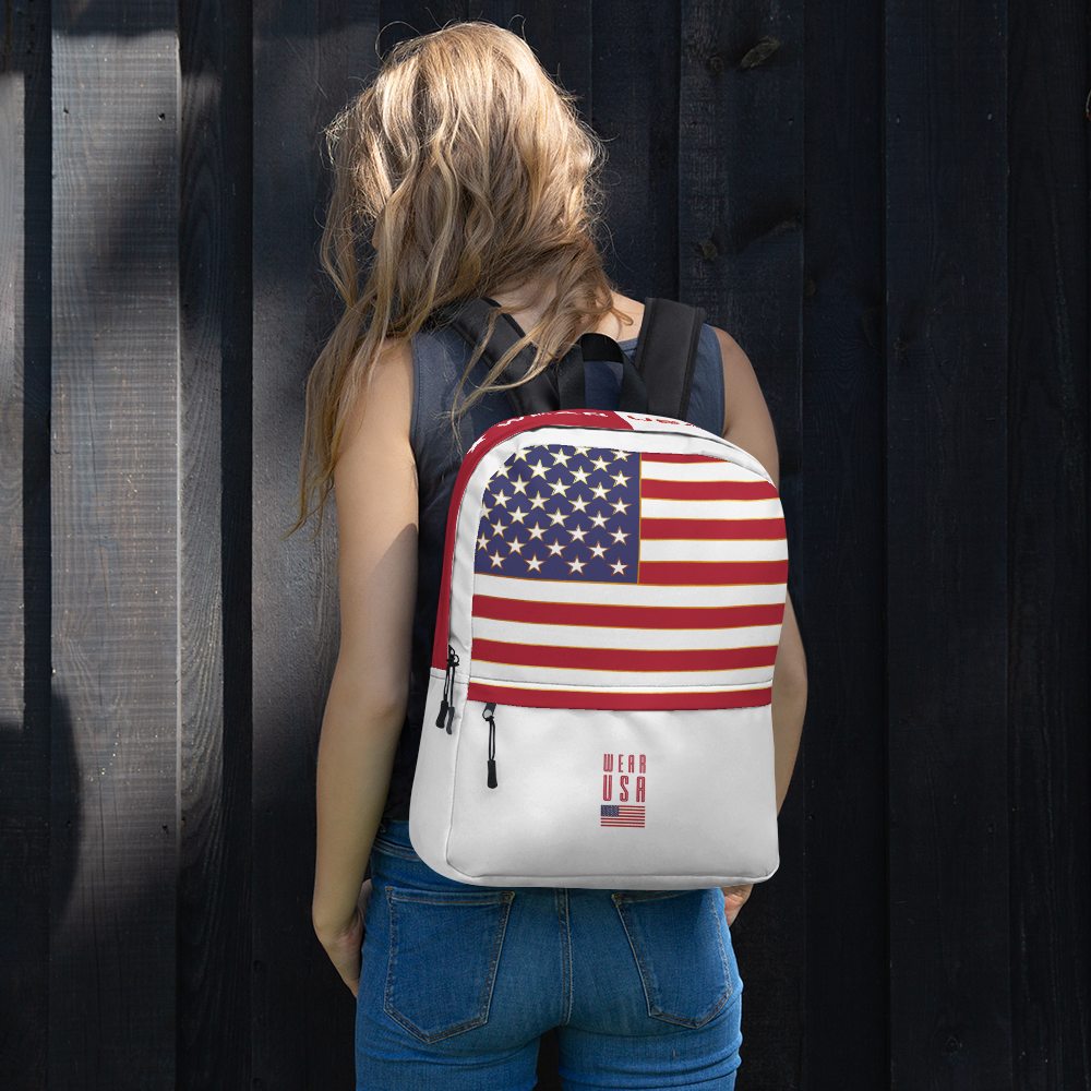 WEAR USA White Backpack