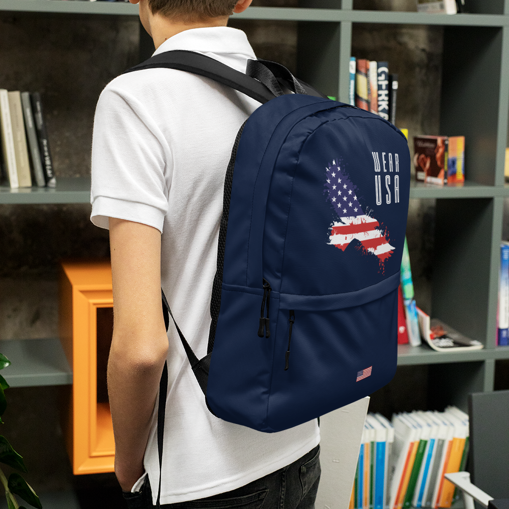 WEAR USA Blue Backpack