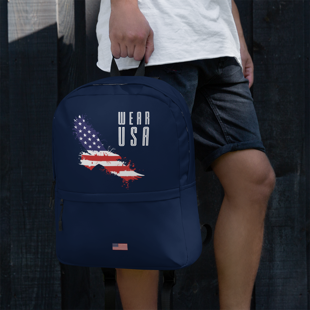 WEAR USA Blue Backpack