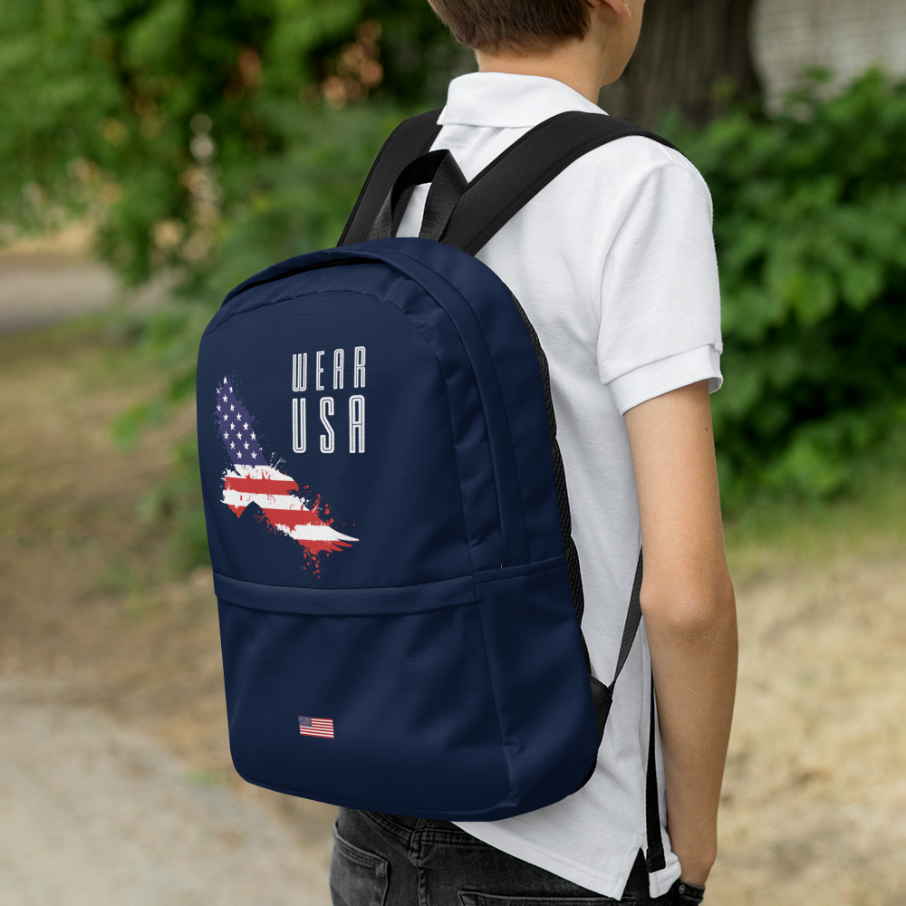 WEAR USA Blue Backpack