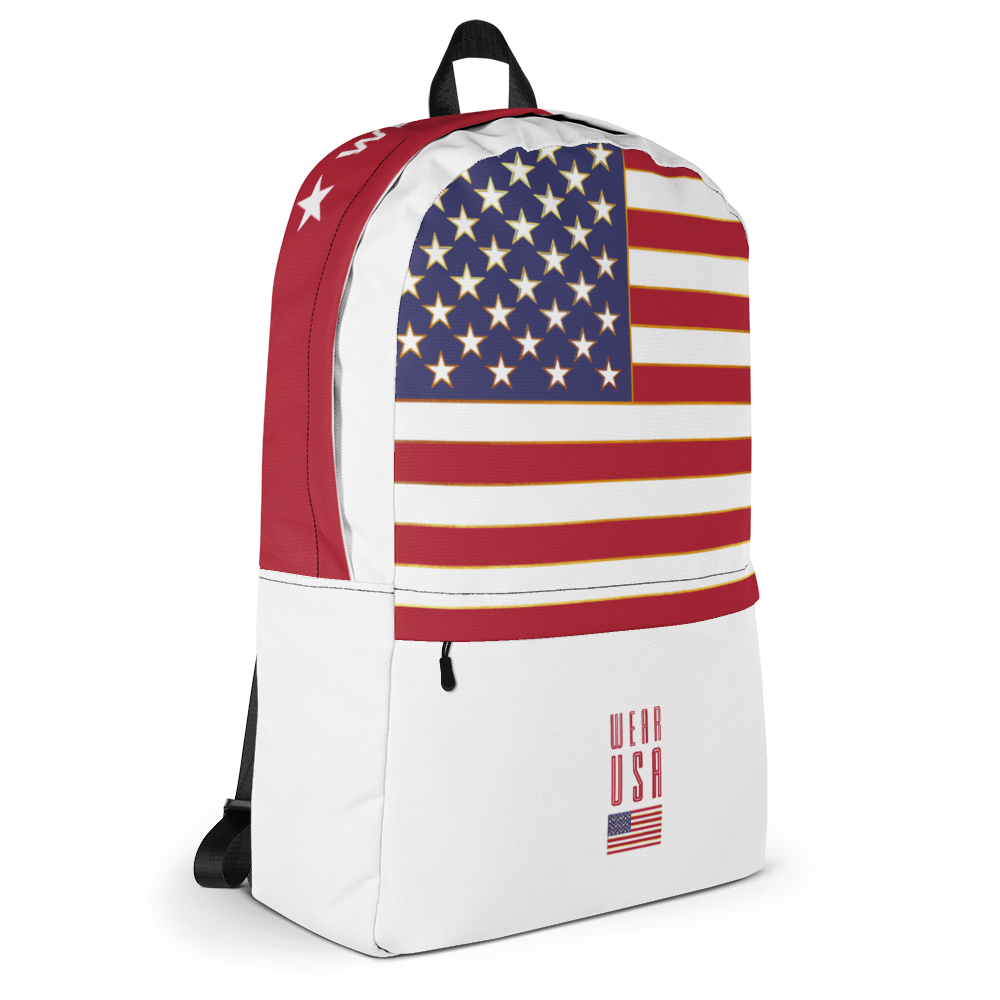 WEAR USA White Backpack