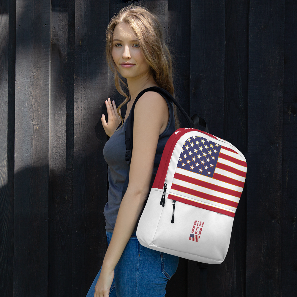 WEAR USA White Backpack