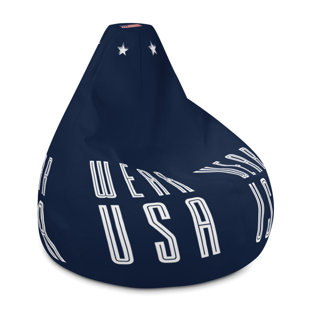 WEAR USA Blue Bean Bag Chair Cover