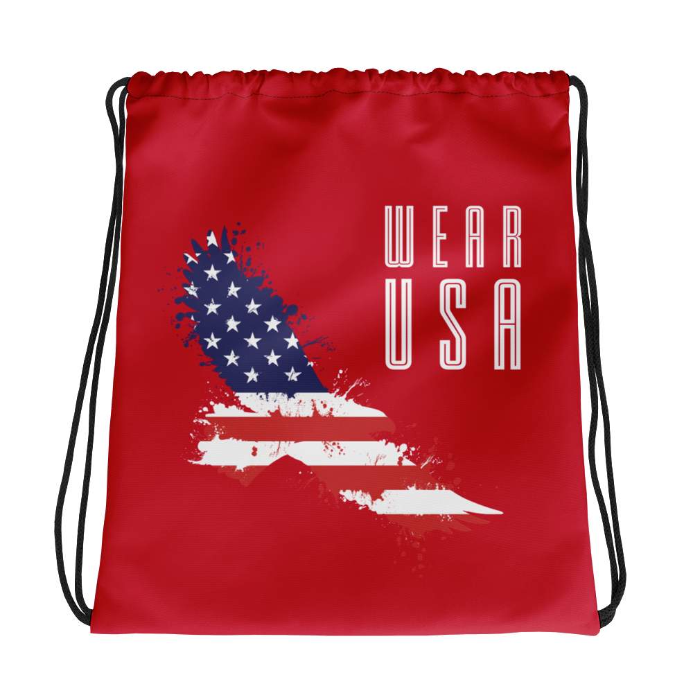 WEAR USA Eagle Drawstring Bag