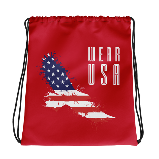 WEAR USA Eagle Drawstring Bag