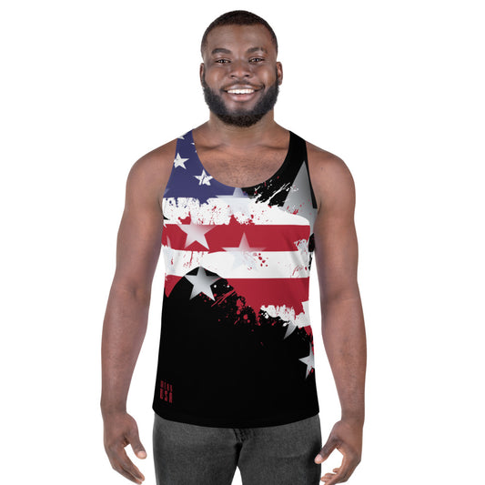 WEAR USA Black Unisex Tank Top