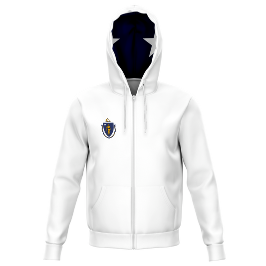 Massachusetts Zip-up Hoodie