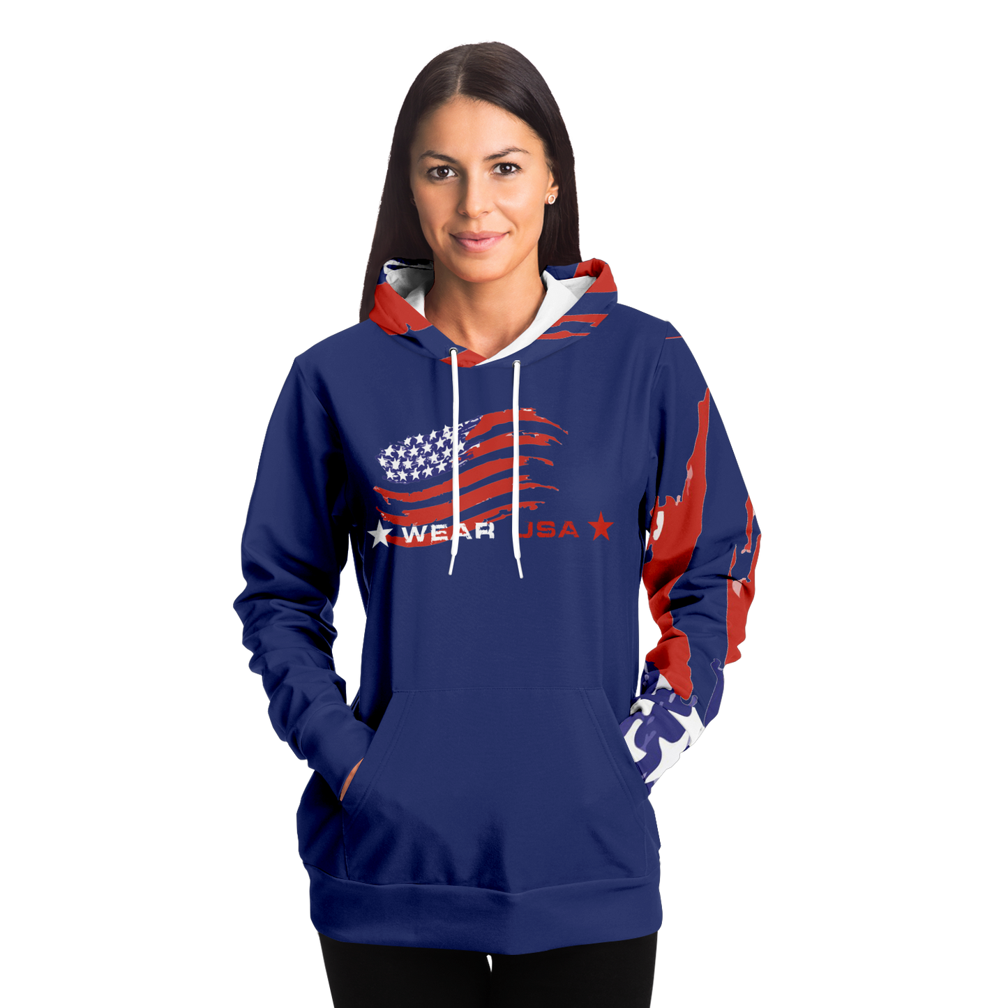 WEAR USA Blue Hoodie II