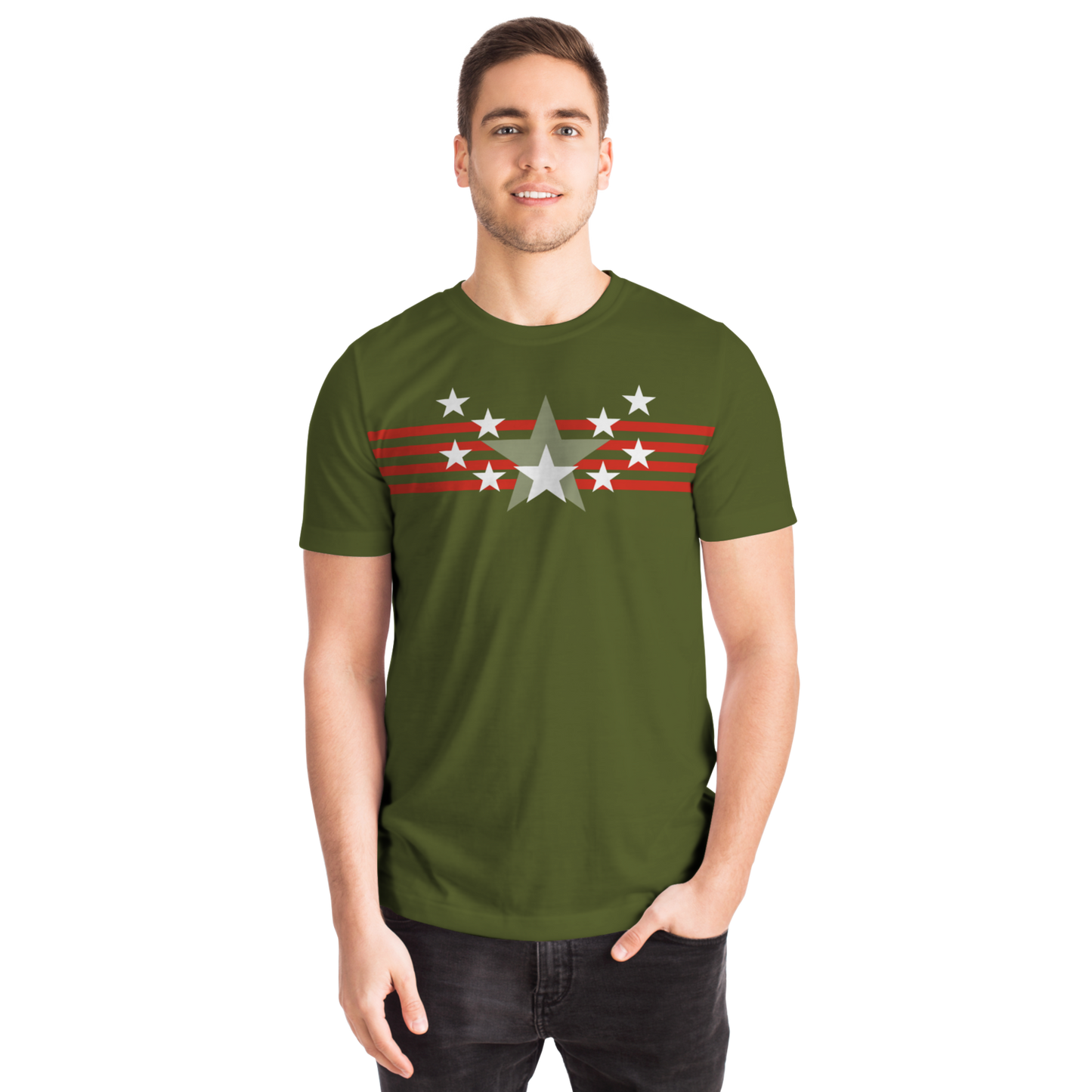 STARS & BARS G Army T-Shirt