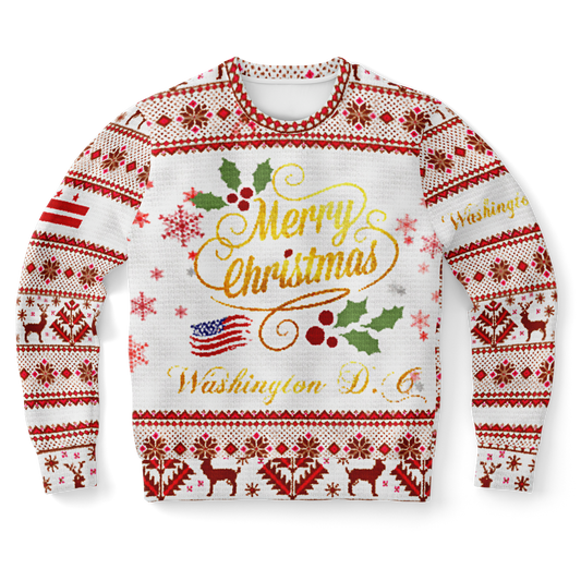 WASHINGTON D.C XMAS SWEATER