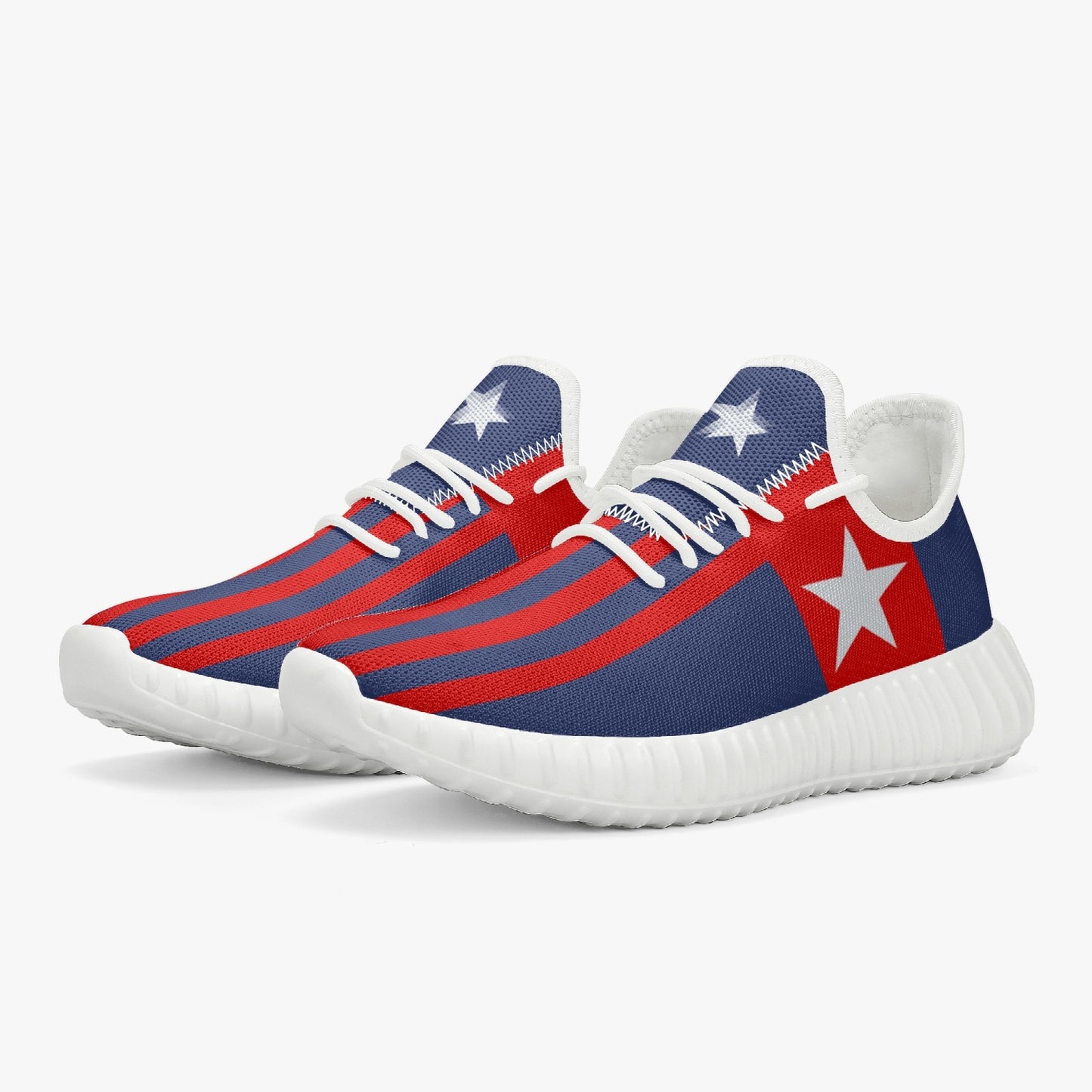 STARS & BARS Mesh Knit Sneakers