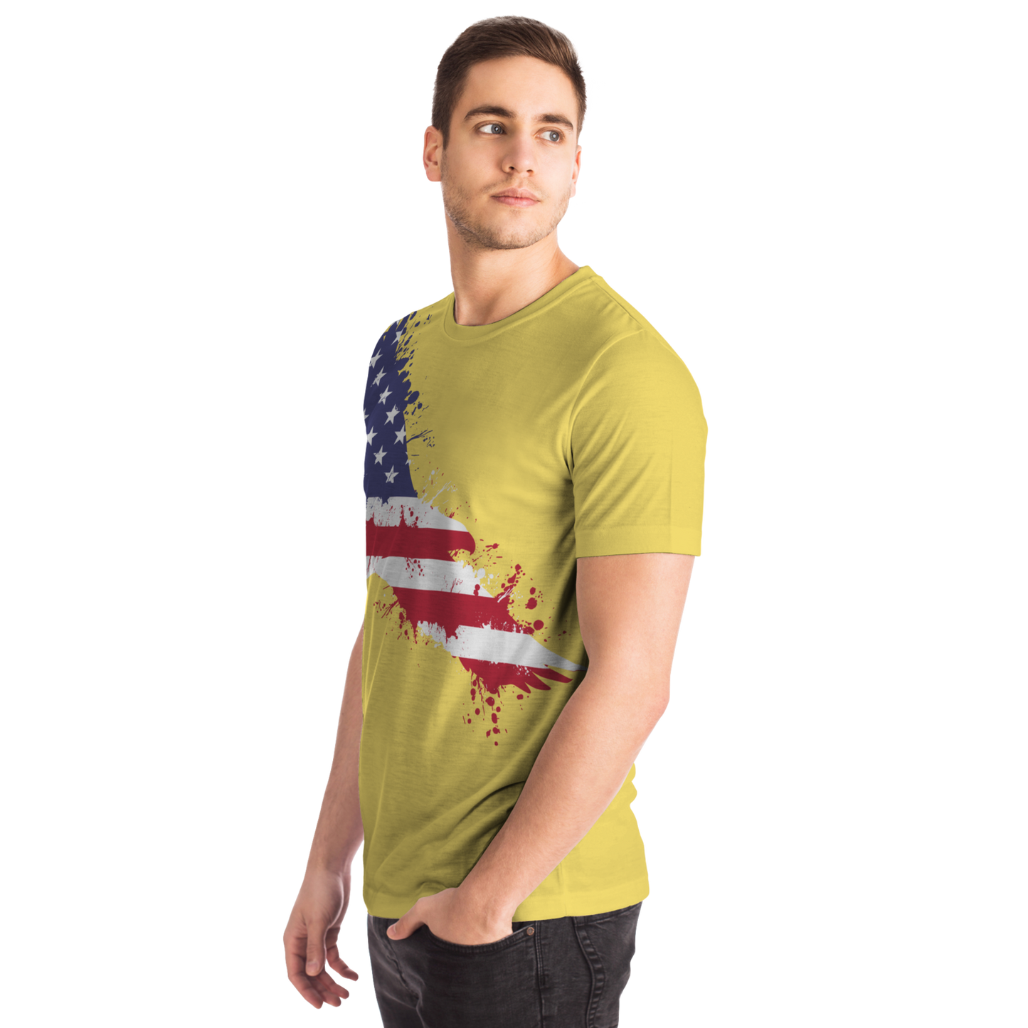 WEAR USA Yellow T-Shirt