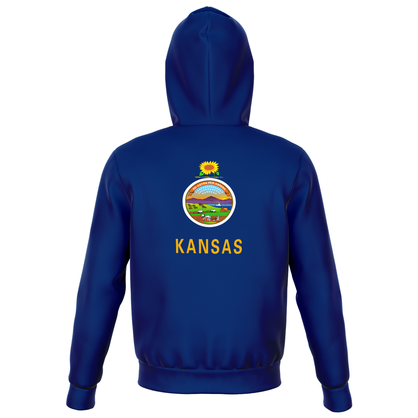 Kansas Zip-up Hoodie