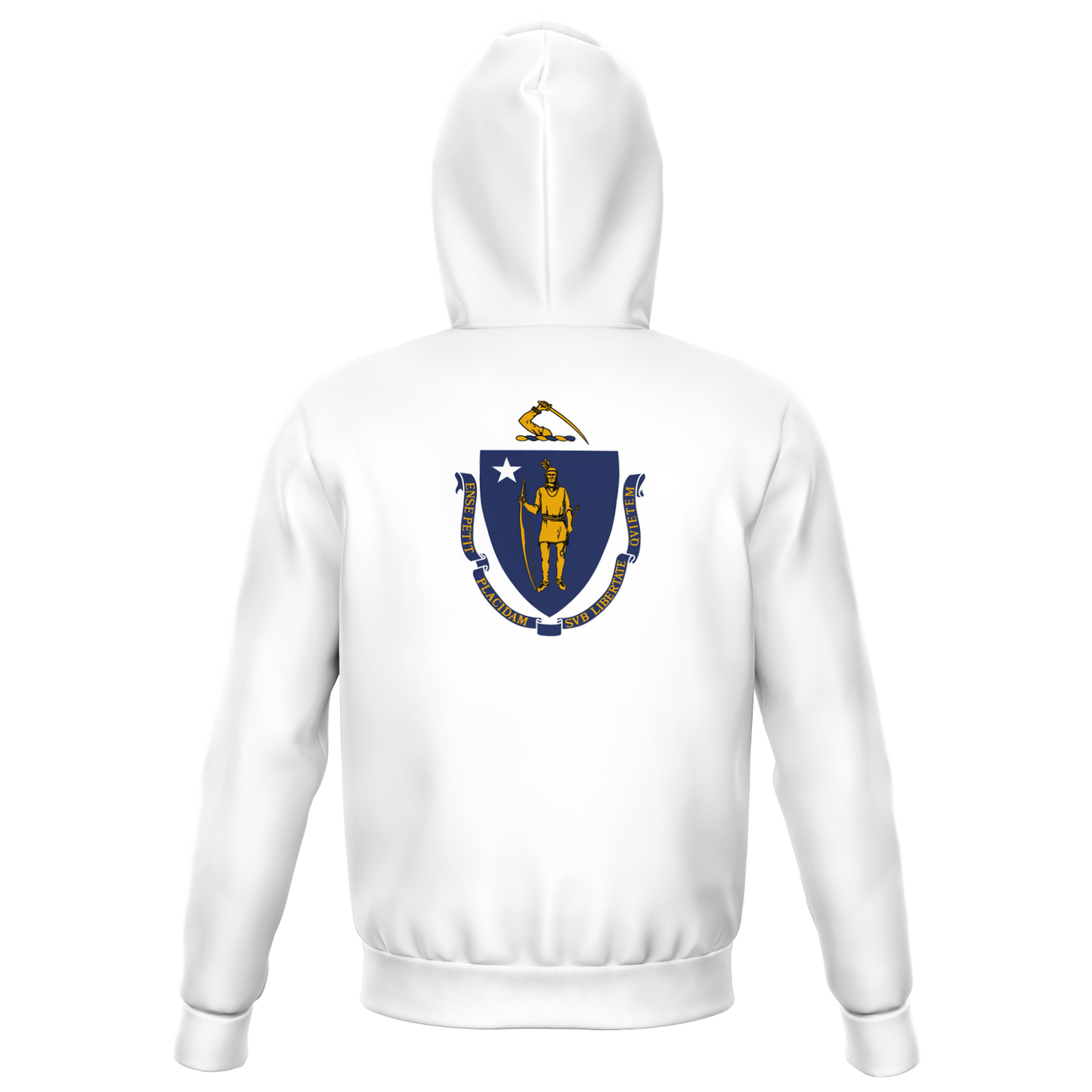 Massachusetts Zip-up Hoodie