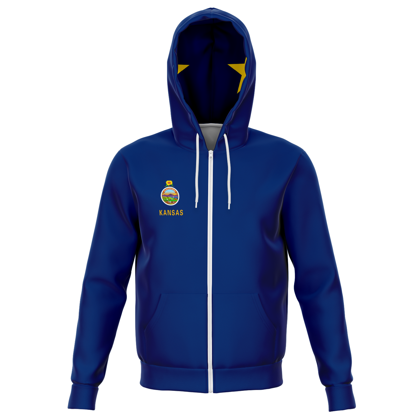 Kansas Zip-up Hoodie