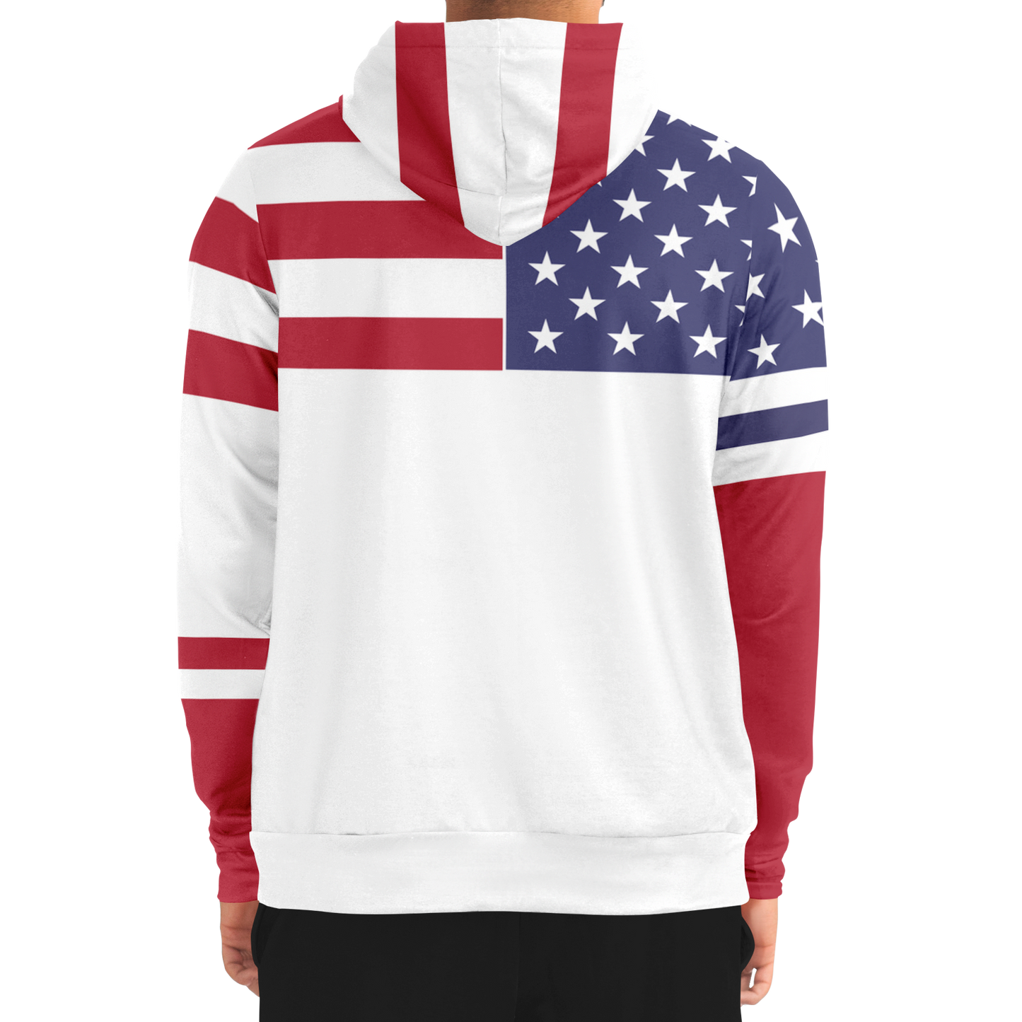 4TH of July Zip-Up Hoodie