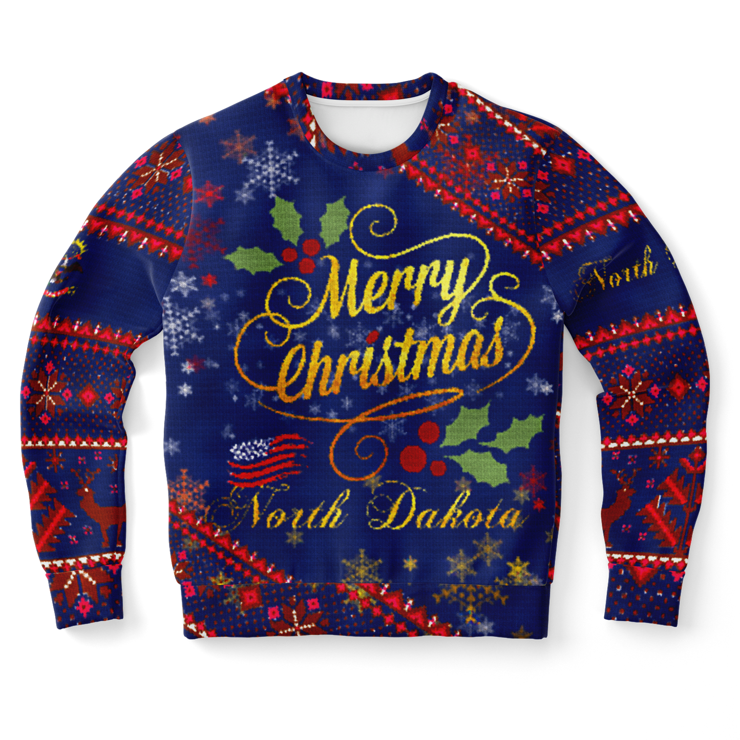 NORTH DAKOTA XMAS SWEATER