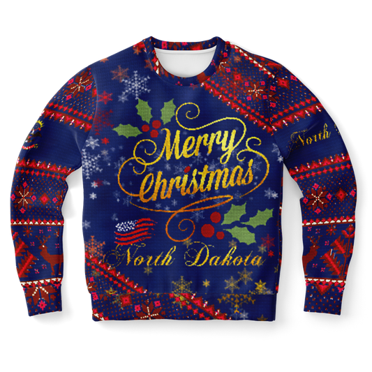 NORTH DAKOTA XMAS SWEATER