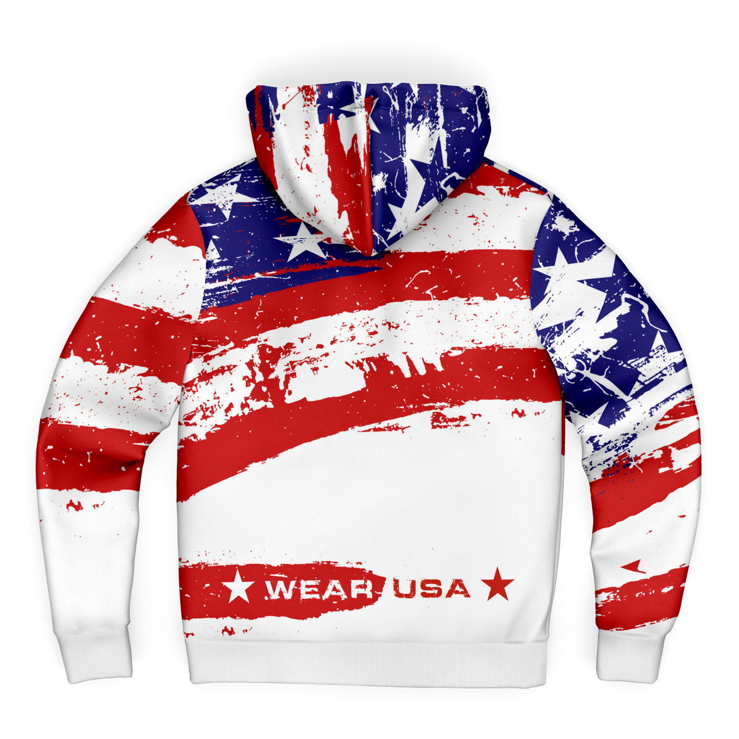 WEAR USA Splash Flag Open Hoodie W