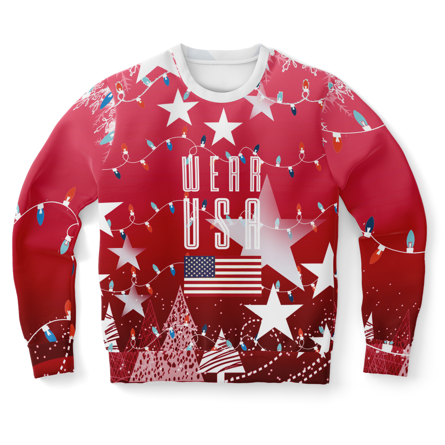 WEAR USA XMAS RED