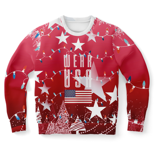 WEAR USA XMAS RED