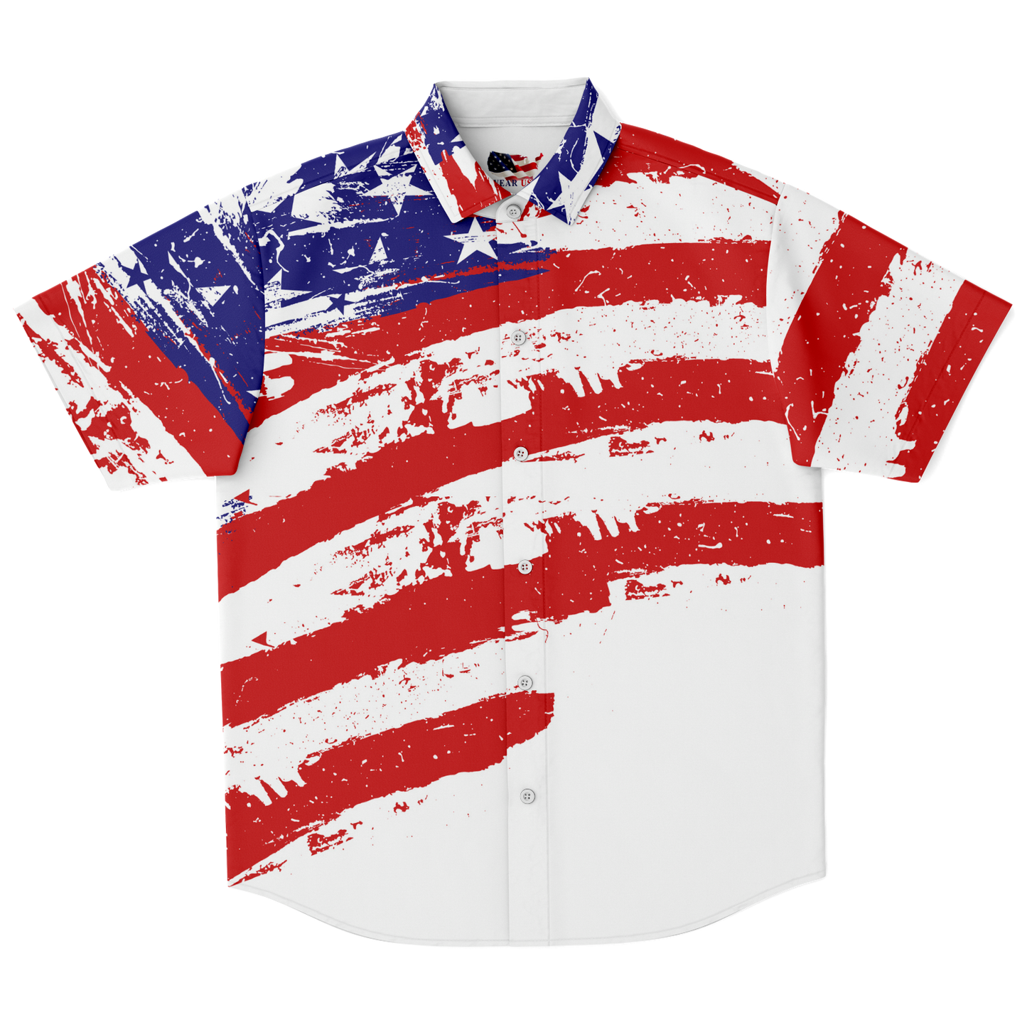 WEAR USA Splash Flag Shirt