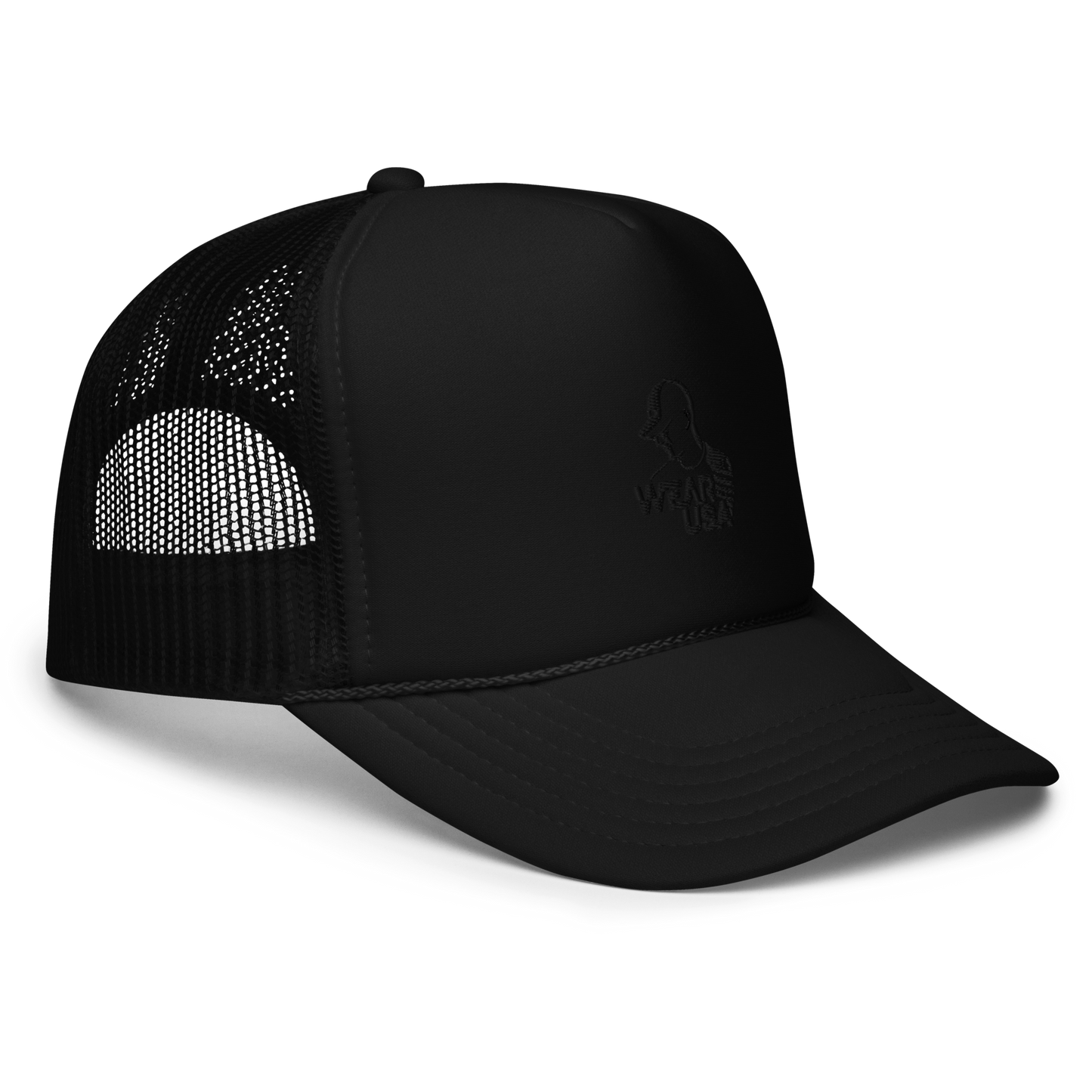 WU - Foam Hat Black