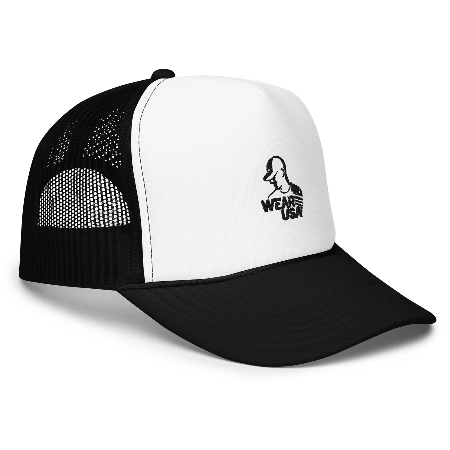 WU - Foam Hat Black