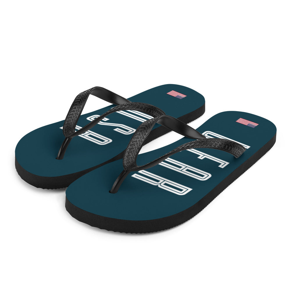 WEAR USA Blue II Flip Flops