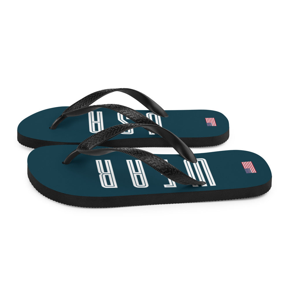 WEAR USA Blue II Flip Flops