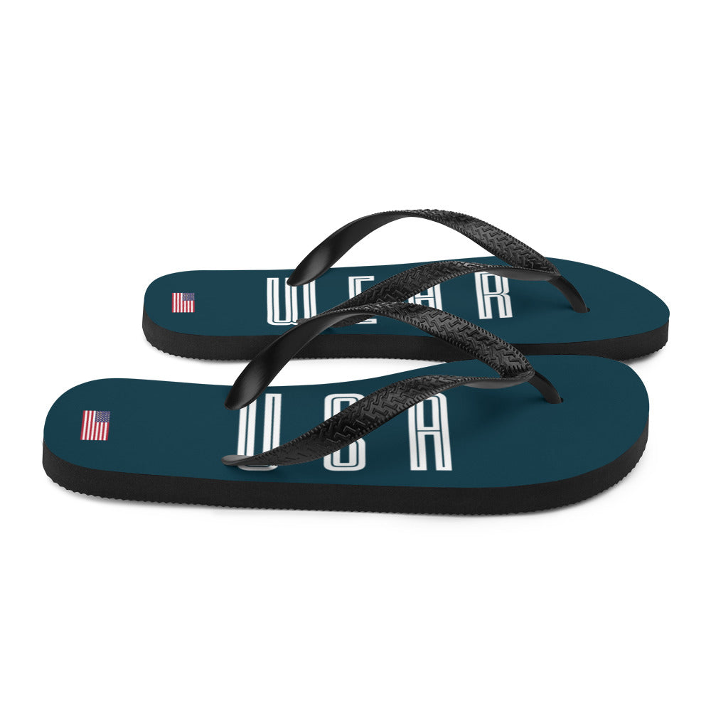 WEAR USA Blue II Flip Flops